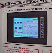 Vacu-Bake Control Panel